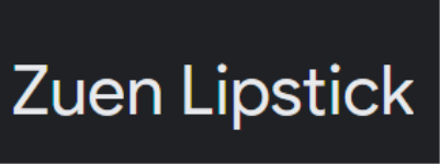 Zuen Lipstick