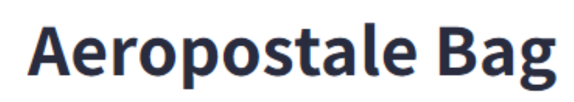 Aeropostale Bags
