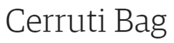 Cerruti Bags