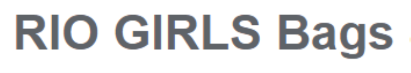 Rio Girls Bags