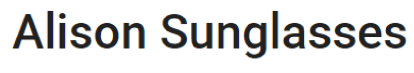 Alison Sunglasses