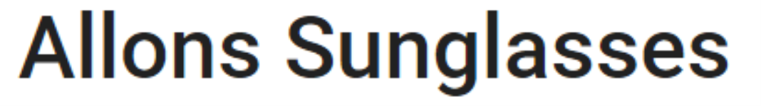 Allons Sunglasses