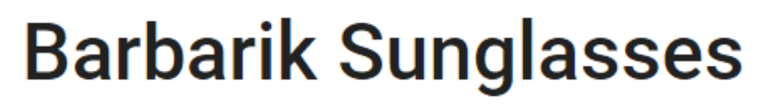 Barbarik Sunglasses
