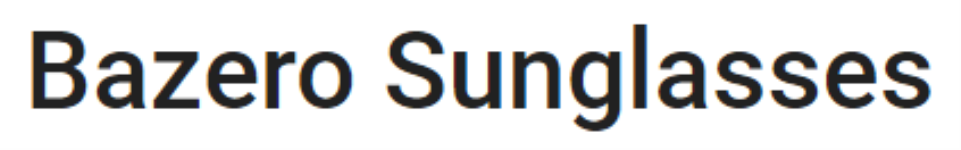 Bazero Sunglasses
