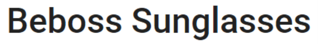 Beboss Sunglasses