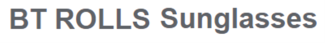 Bt Rolls Sunglasses