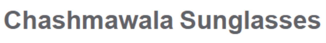 Chashmawala Sunglasses