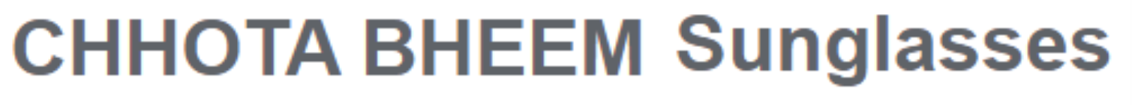 Chhota Bheem Sunglasses