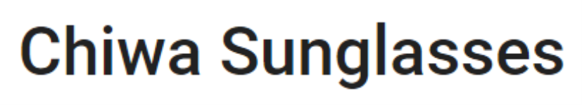 Chiwa Sunglasses