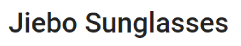 Jiebo Sunglasses
