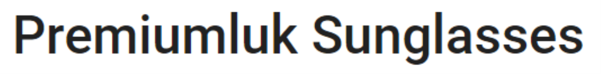 Premiumluk Sunglasses