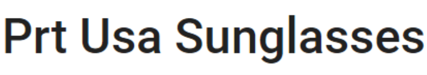 Prt Usa Sunglasses