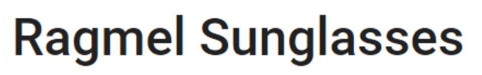Ragmel Sunglasses