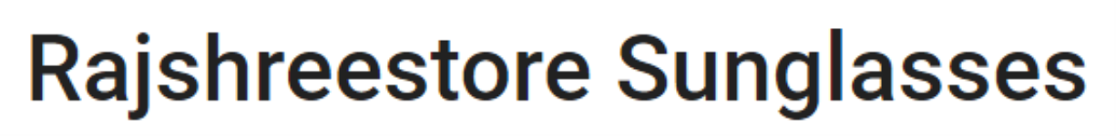 Rajshreestore Sunglasses