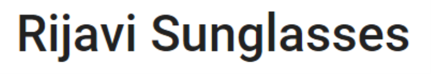 Rijavi Sunglasses