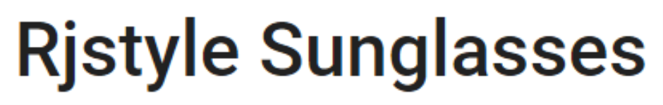 Rjstyle Sunglasses