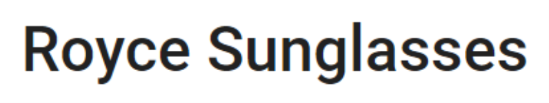 Royce Sunglasses