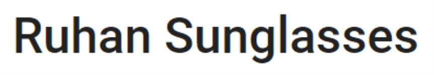 Ruhan Sunglasses