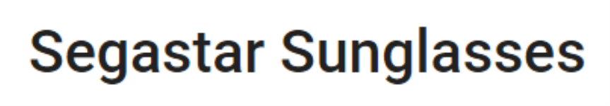 Segastar Sunglasses