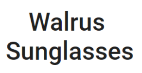 Walrus Sunglasses