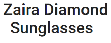 Zaira Diamond Sunglasses