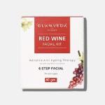Glamveda Red Wine Advance Anti Ageing Facial Kit