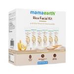 Mamaearth Rice Facial Kit With Rice Water