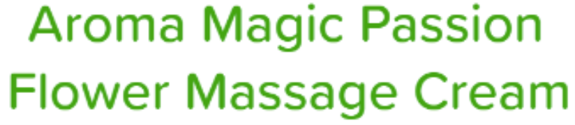 Aroma Magic Passion Flower Massage Cream