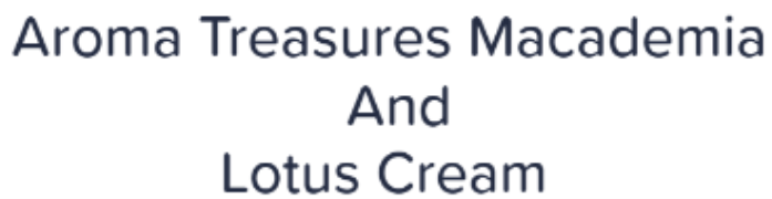 Aroma Treasures Macademia And Lotus Cream