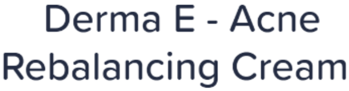 Derma E - Acne Rebalancing Cream