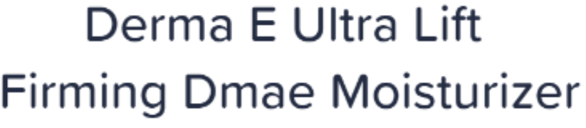 Derma E Ultra Lift Firming Dmae Moisturizer