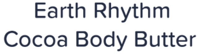 Earth Rhythm Cocoa Body Butter