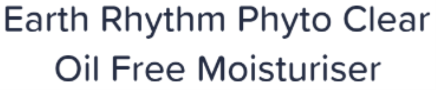 Earth Rhythm Phyto Clear Oil Free Moisturiser