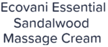 Ecovani Essential Sandalwood Massage Cream