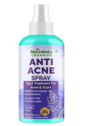 Nutrainix Organics Anti-Acne Spray With Lavender Vibes