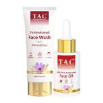 TAC The Ayurveda Co. Kumkumadi Face Wash And Face Oil