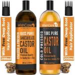 Wishcare Pure Castor Oil And Jamaican Black Castor Oil