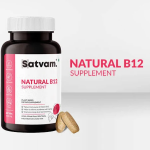 Satvam Natural Vitamin B12 - Improves energy level & endurance
