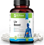 Vprime Ayurvedic Liv Boost Veg Capsule