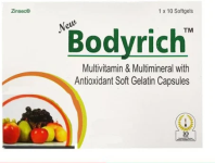 Zinsec Bodyrich Multivitamin Multimineral Antioxidant Supplement