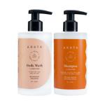 Arata Natural Bath Essentials with Cleansing Shampoo