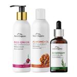 Aravi Organic Cold Pressed Almond Oil, Onion Hair Shampoo