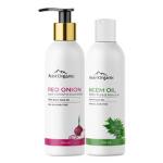Aravi Organic Cold Pressed Neem Oil And Onion Hair Shampoo