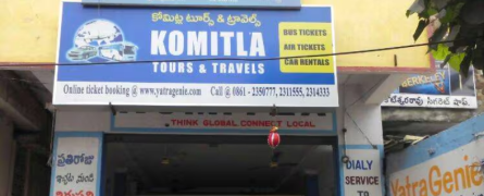 Komitla Travels - Hanumanpet - Vijayawada