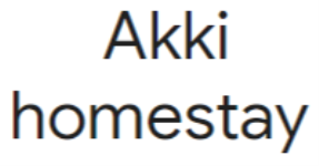 Akki Homestay - Coorg