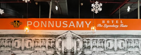 Ponnnusamy Hotel - Whitefield - Bangalore