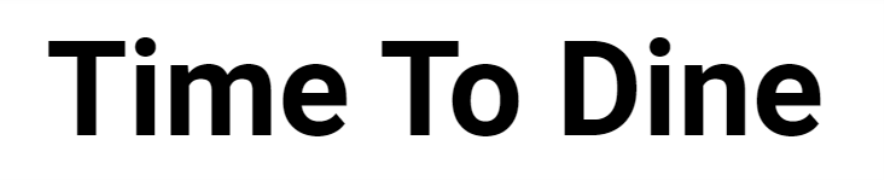 Time To Dine - Royapettah - Chennai