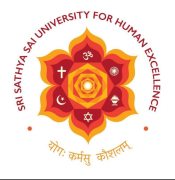 Sri Sathya Sai University For Human Excellence - Karnataka