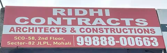 Ridhi Constructions - Chandigarh