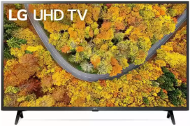LG 109.22cm (43) 4K Ultra HD LED Smart WebOS TV (43UP7550PTZ)